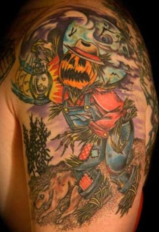 evil-scarecrow-with-pumpkin-tattoo